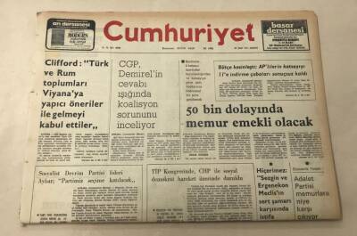 Cumhuriyet Gazetesi 28 Şubat 1977 GZ1193 - 2