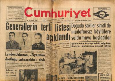 Cumhuriyet Gazetesi 29 Ağustos 1962 - Yüksek Planlama Kurulu Çalışmalarını Tamamladı GZ80039 - 1