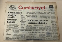 Cumhuriyet Gazetesi 29 Ağustos 1974 GZ1493 - 2