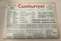 Cumhuriyet Gazetesi 29 Aralık 1976 GZ1132 - 1