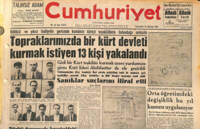 Cumhuriyet Gazetesi 29 Haziran 1963 - Sultanahmet Cezaevinde 300 Mahkûm Ayaklandı - Türk Ordusunun 600. Yılı GZ120712 - 1