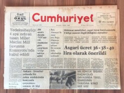 Cumhuriyet Gazetesi 29 Mayıs 1974 GZ234 - 2