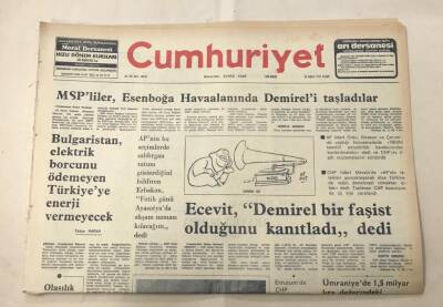 Cumhuriyet Gazetesi 29 Mayıs 1977 GZ1283 - 2