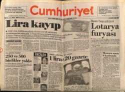 Cumhuriyet Gazetesi 29 Mayıs 1992 - Ne Günlere Kaldık,250 Ve 500 Binlikler Yolda GZ61319 - 1