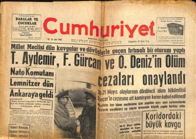 Cumhuriyet Gazetesi 29 Ocak 1964 - Rumlar Ümitlerini Rusyaya Bağladılar GZ82460 - 1