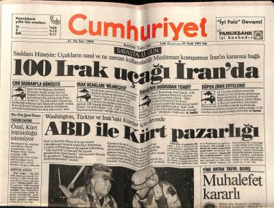 Cumhuriyet Gazetesi 29 Ocak 1991 - Doğum Günü Hediyesi GZ55456 - 1
