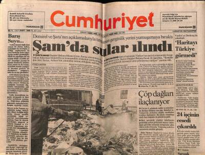 Cumhuriyet Gazetesi 3 Ağustos 1992 - Doğum Günü Hediyesi GZ55480 - 1