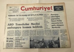 Cumhuriyet Gazetesi 3 Ekim 1975 GZ1647 - 2
