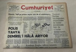 Cumhuriyet Gazetesi 3 Mart 1976 GZ1018 - 2