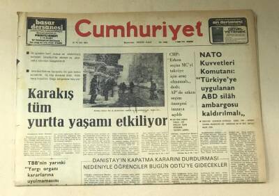 Cumhuriyet Gazetesi 3 Mart 1977 GZ648 - 1