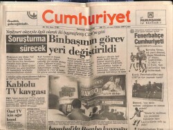 Cumhuriyet Gazetesi 3 Şubat 1989 - Atinadan ATye Şikayet GZ61201 - 2