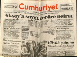 Cumhuriyet Gazetesi 3 Şubat 1990 - Alman Nakşibend Sultanahmette GZ65175 - 1