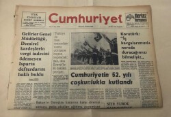 Cumhuriyet Gazetesi 30 Ekim 1975 GZ1672 - 2