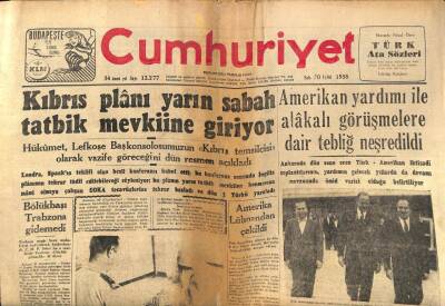 Cumhuriyet Gazetesi 30 Eylül 1958 - De Gaulle Fransadaki Bütün Rakiplerini Gölgede Bıraktı GZ98032 - 1