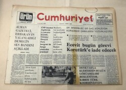 Cumhuriyet Gazetesi 30 Eylül 1974 GZ1525 - 1