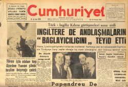 Cumhuriyet Gazetesi 30 Haziran 1964 - Kayseri Cezaevindeki 38 Siyasi Mahkûm Af İçin Müracaat Ediyor GZ160388 - Gökçekoleksiyon