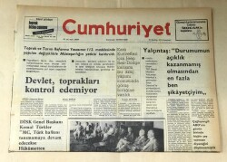 Cumhuriyet Gazetesi 30 Haziran 1975 GZ524 - 2