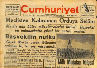Cumhuriyet Gazetesi 30 Mayıs 1944 - Sümerbank Sergisi Dün Merasimle Açıldı GZ100966 - 2