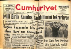 Cumhuriyet Gazetesi 30 Mayıs 1960 - İran Şahı Pehlevi İstanbula Geldi GZ103098 - 2
