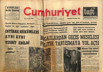 Cumhuriyet Gazetesi 30 Nisan 1966 - İntibak Hükümleri Ayrı Ayrı Tespit Edildi GZ59228 - 1