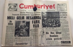 Cumhuriyet Gazetesi 30 Ocak 1965-Bir Rus Şilebi Rumlara Silah Getirdi GZ6043 - 2