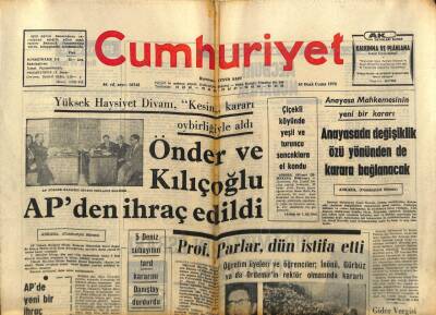 Cumhuriyet Gazetesi 30 Ocak 1970 - Boğaz Köprüsünden Tren Geçirilmesi İstendi GZ80270 - 1