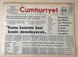 Cumhuriyet Gazetesi 30 Ocak 1975 GZ269 - 2