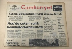 Cumhuriyet Gazetesi 30 Temmuz 1974 GZ1463 - 2