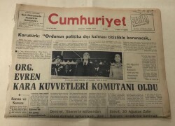 Cumhuriyet Gazetesi 31 Ağustos 1977 GZ1377 - 2