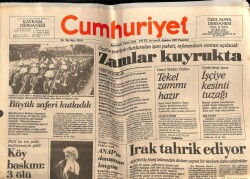 Cumhuriyet Gazetesi 31 Ağustos 1987 - Madonna Fransayı Alt Üst Etti GZ72479 - 1