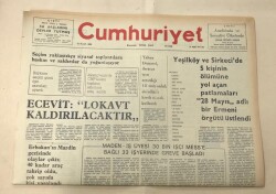 Cumhuriyet Gazetesi 31 Mayıs 1977 GZ1285 - 2