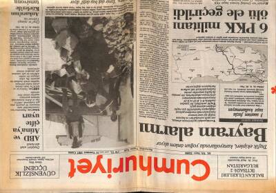 Cumhuriyet Gazetesi 31 Temmuz 1987 - Dışişleri Atak Davrandı ABD Ve Atinaya Çifte Uyarı GZ55515 - 1