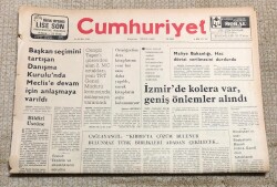 Cumhuriyet Gazetesi 4 Ekim 1977 GZ64 - 1