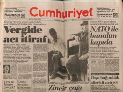Cumhuriyet Gazetesi 4 Ekim 1988 - NATO İle Bunalım Kapıda GZ64465 - 1
