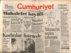 Cumhuriyet Gazetesi 4 Ekim 1991 - Yugoslav Yönetiminde Sırp Darbesi GZ69678 - 2