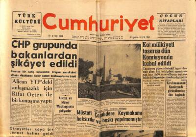 Cumhuriyet Gazetesi 4 Eylül 1963 - Süreyya İlk Filmini Maximilian Schell İle İstanbulda Çevirecek GZ85404 - 1
