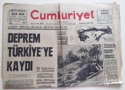 Cumhuriyet Gazetesi 4 Eylül 1968 -Dış Politikadan Düşman Yaratmayalım GZ6268 - 1