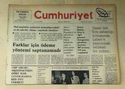 Cumhuriyet Gazetesi 4 Haziran 1975 GZ550 - 1