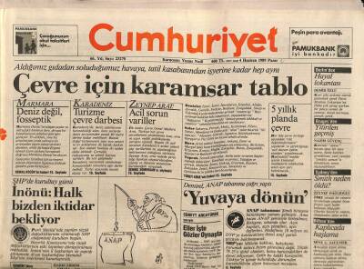 Cumhuriyet Gazetesi 4 Haziran 1989 - Bulgaristandan Zorla Gönderilen Türklerin Sayısı 2000e Yaklaştı GZ87512 - 1