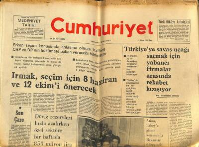 Cumhuriyet Gazetesi 4 Mart 1975 - Marmara Denizinde Petrol Arama Çalışmaları Yarın Başlıyor GZ121859 - 1