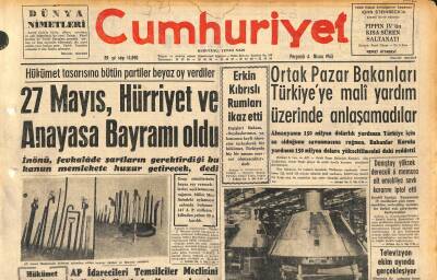 Cumhuriyet Gazetesi 4 Nisan 1963 - Denzicilik Bankası Eski Genel Müdür Muavinini Umumi Heyet İbra Etmedi GZ120543 - 1