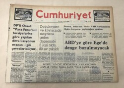 Cumhuriyet Gazetesi 4 Nisan 1976 GZ1050 - 2