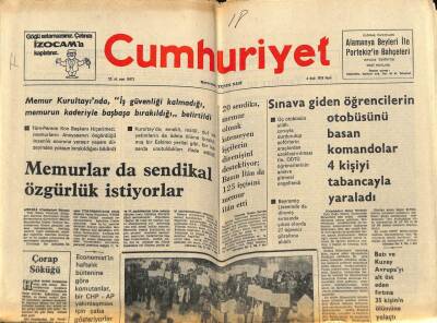 Cumhuriyet Gazetesi 4 Ocak 1976 - Yangın Tehlikesi Geçiren Uçaktan Dün 40 Ton Jet Yakıtı Boşaltıldı GZ69857 - 2