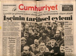 Cumhuriyet Gazetesi 4 Ocak 1991 - Körfezde Barış İçin Yeni Umut GZ72235 - 2