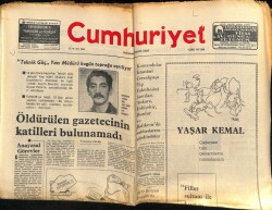Cumhuriyet Gazetesi 4 Şubat 1977 - THYde Dün Gece Greve Başlandı GZ69865 - 1