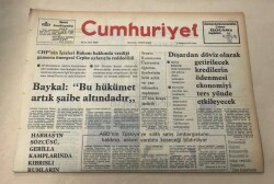 Cumhuriyet Gazetesi 4 Temmuz 1975 GZ1197 - 1