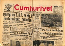 Cumhuriyet Gazetesi 5 Ekim 1956 - Güleke 100.000 Lira Para Cezası İstendi GZ70081 - 1