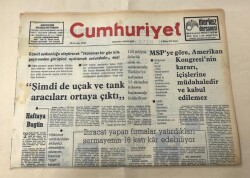 Cumhuriyet Gazetesi 5 Ekim 1975 GZ1649 - 1