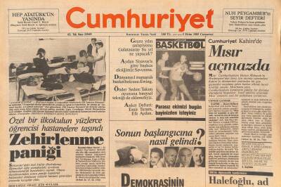 Cumhuriyet Gazetesi 5 Ekim 1985 - SODEP Komisyonu İşkence Var - Yazar Mustafa Yeşilova Öldü GZ127725 - 1
