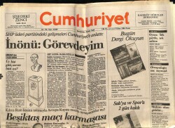 Cumhuriyet Gazetesi 5 Ekim 1986 - Özaldan ABD Yönetimine Daha Fazla Destek Çağrısı GZ65233 - 1